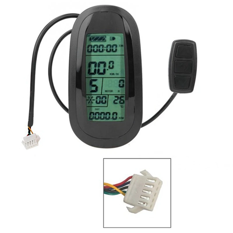 

36V/48V 500W 22A Electric Bicycle Sine Wave Controller with KT LCD6 Display&Thumb Throttle and Sensor E-Bike Accessories