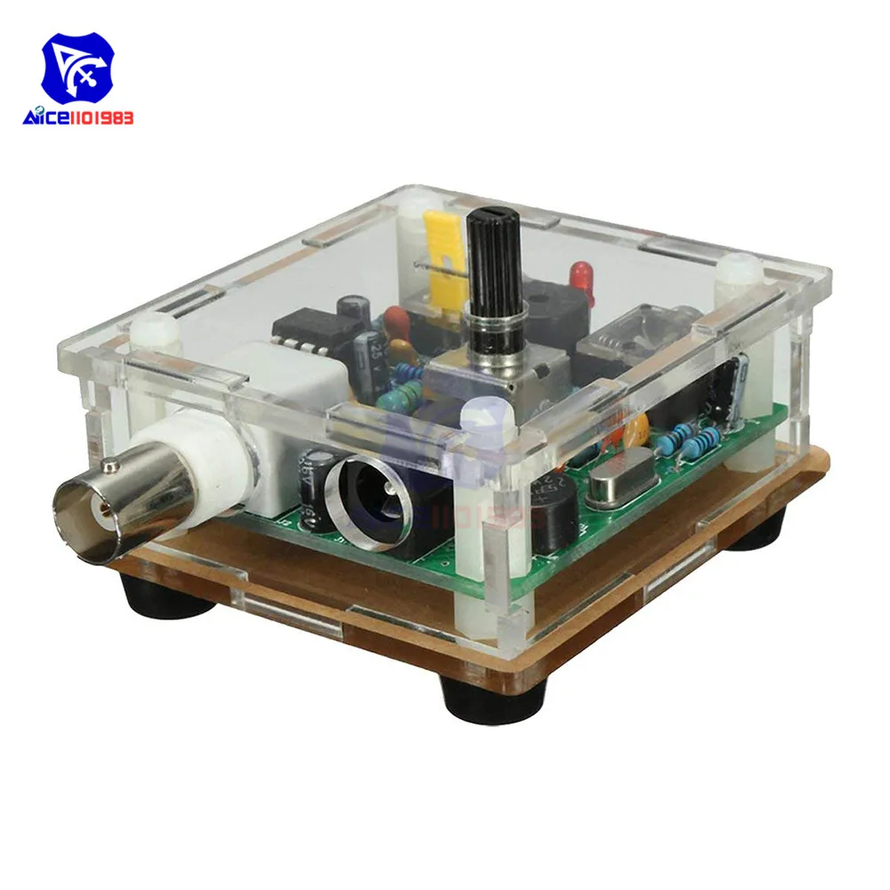 Коротковолновый радиоприемник diymore DC 9-13 8 V S-ELF CW QRP 7 023 МГц с чехлом в комплекте