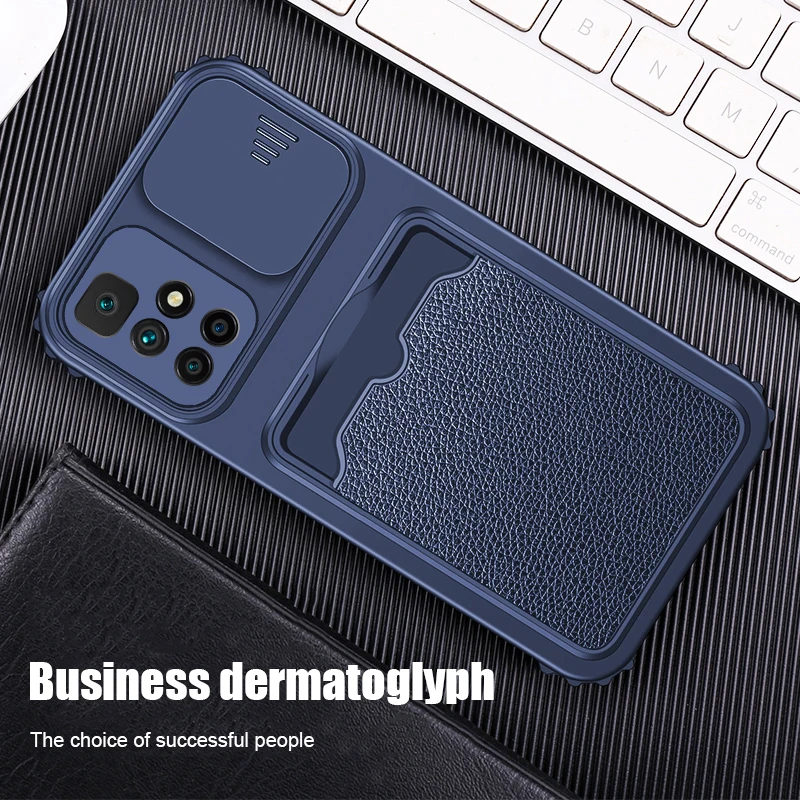 rzants for xiaomi redmi 10 case camera lens protection square wallet card slot soft silicone shockproof cover free global shipping