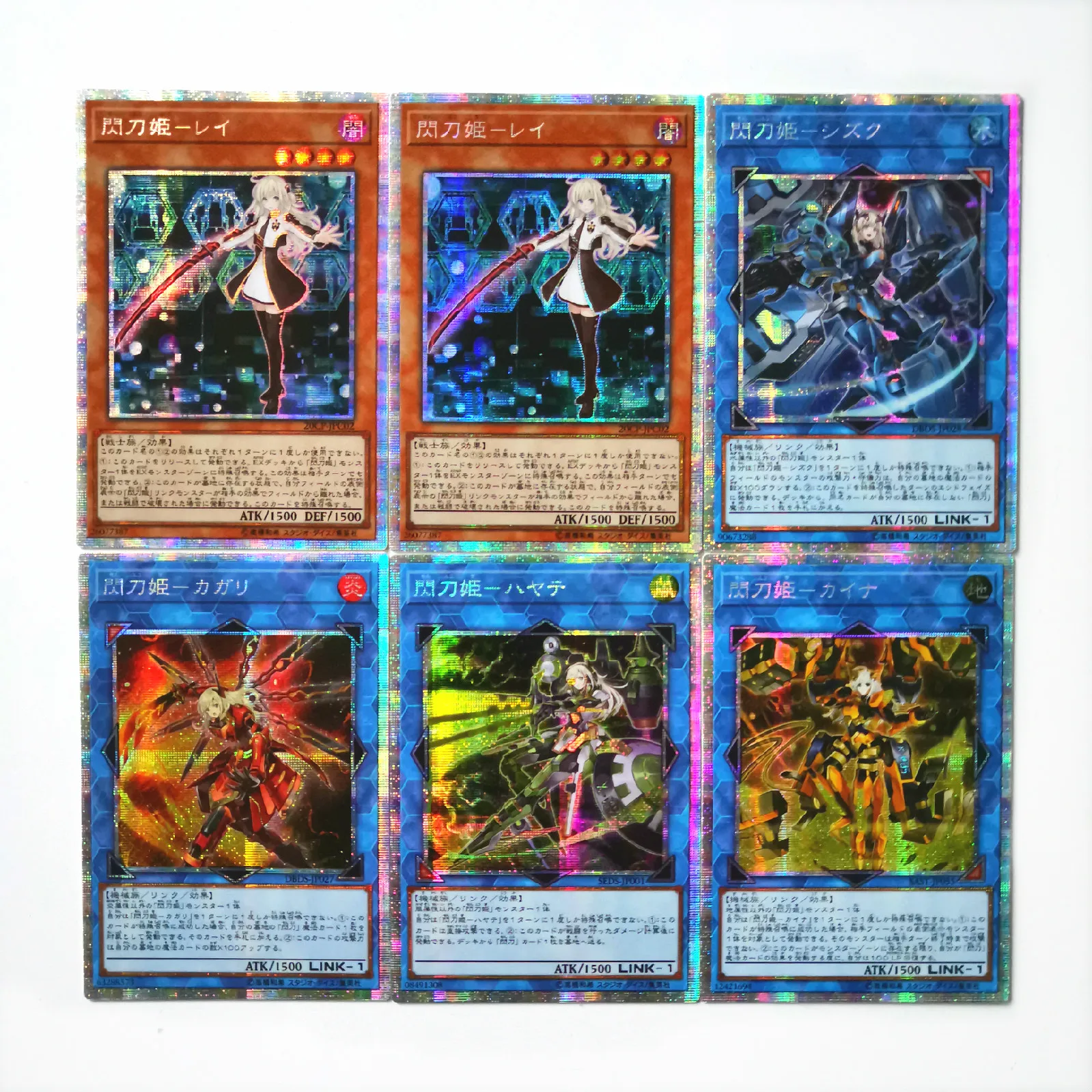 Yu Gi Oh DIY Sky Striker Ace красочные игрушки хобби Хобби Коллекционные вещи Коллекция игр аниме-открытки