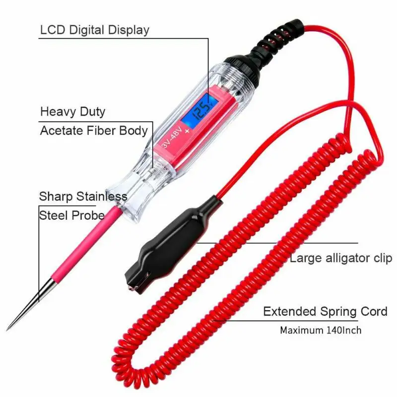 Автомобильная ручка для проверки электрических схем самодиагностика цифровой