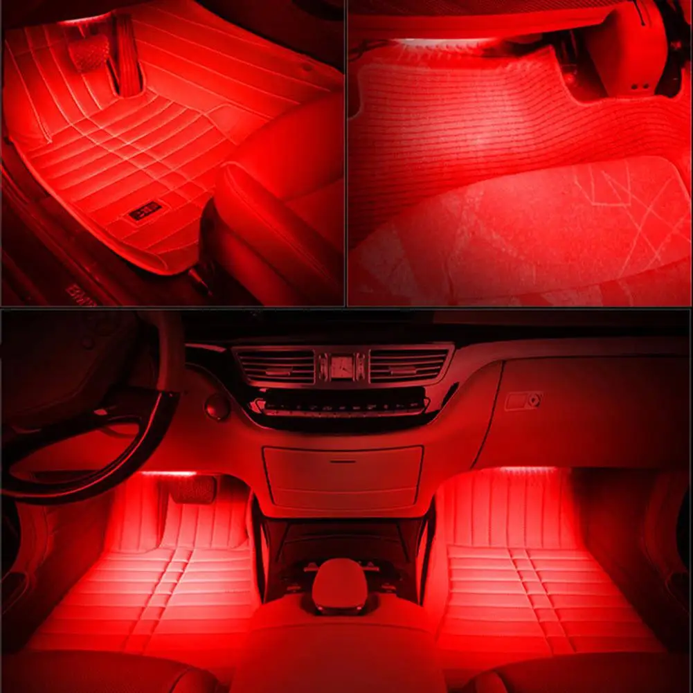 Гибкая светодиодная лента SMD5050 RGB для салона автомобиля водонепроницаемая