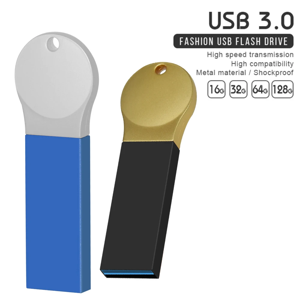

Mini USB 3.0 USB Flash Drive 4GB 16GB 32GB Metal Pendrive 64GB 128GB Waterproof Pendrive USB Flash Memory Stick cle usb u disk