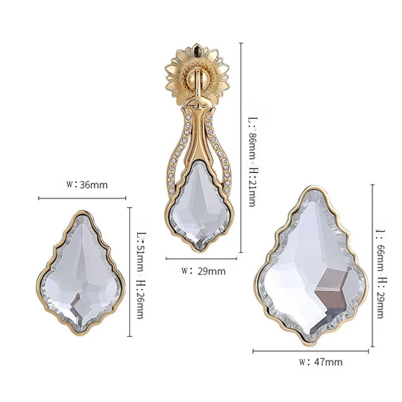 Европейский Креативный Современный Модный Роскошный прозрачный хрустальный