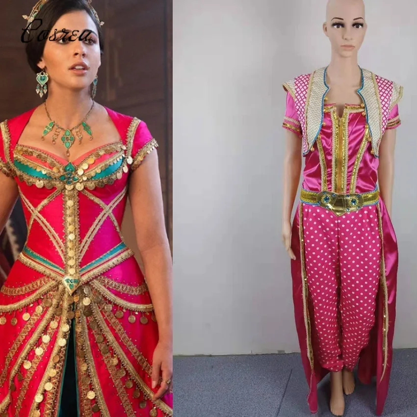 Костюм жасмин для девочек детское платье принцессы танцев костюм Аладдина на