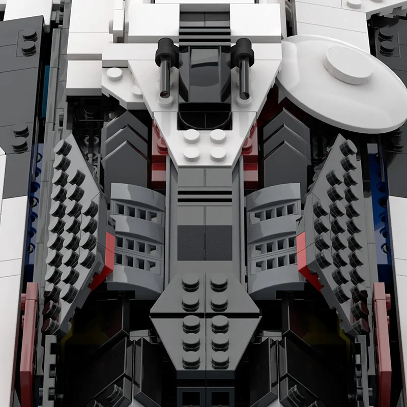 

MOC Star Aircraft of Wars Mercury Starrunners Model Building Building Blocks Toy For Children Assemble Blocks Boys Gifts 1187PCS