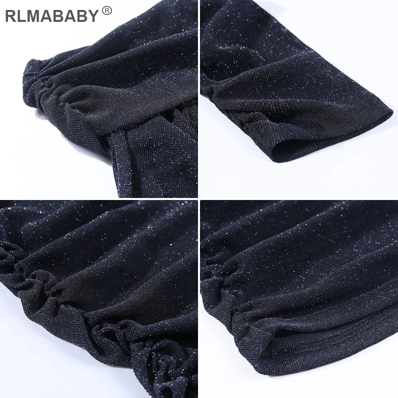 RLMABABY блестящее сексуальное элегантное плиссированное платье с открытыми