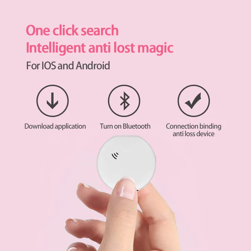 Tuya Smart Life Bluetooth трекер смарт-бирка поиск ключей и локатор для кошельков багажа