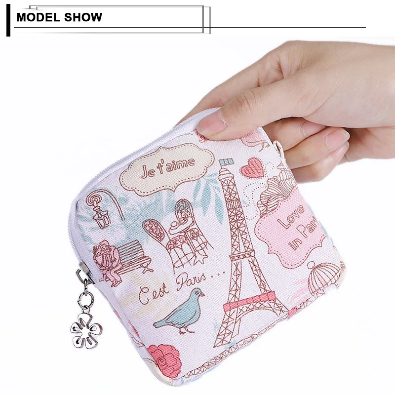 Сумка для хранения гигиенических салфеток девочек сумка сумочка монет