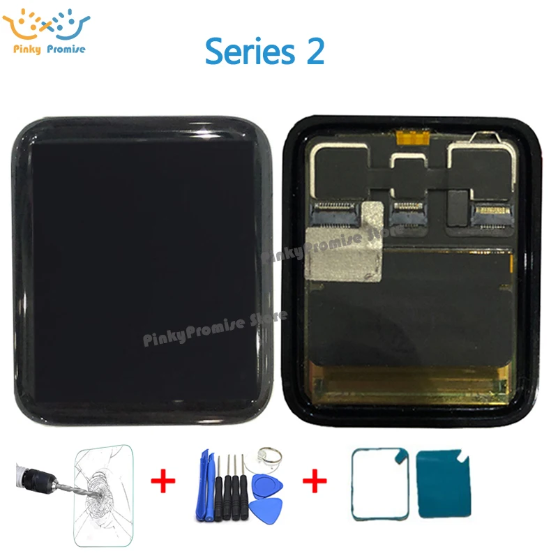 ЖК дисплей для Apple Watch Series 2 с сенсорным экраном и дигитайзером сменный экран S2 38