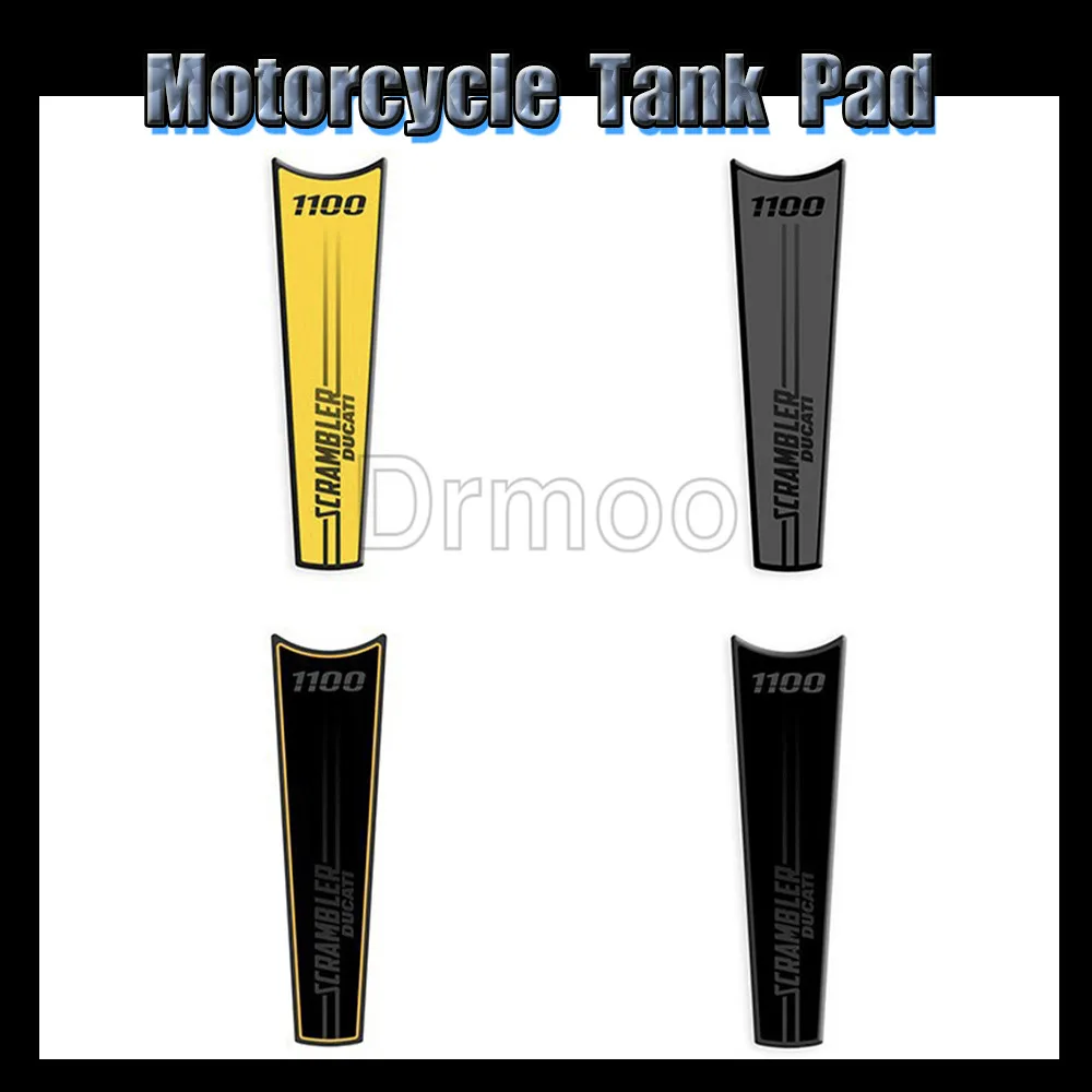 

3D Resin Gel Motorcycle Accessories Tank Pad Sticker Protector Decal Emblem Case For Ducati Scramble 1100 Sport