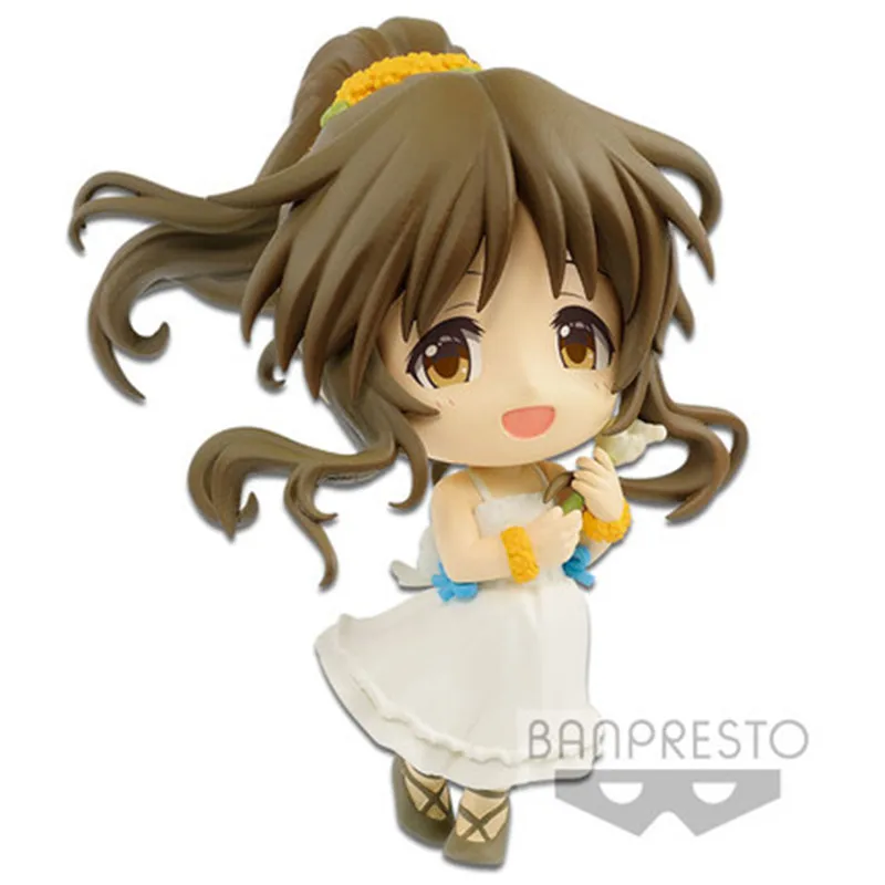 

Bandai Q Version Anime Figure Models The Idolmaster Cinderella Game Periphery Pvc Toys Ornaments Collection Anime Figural Gifts