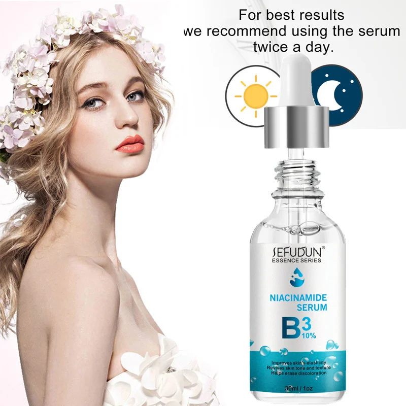 

Nicotinamide Acid Smooth Delicate Face Serum Shrink Pores Anti Aging Lifting Repair Facial Essence Skin Care Skin Care