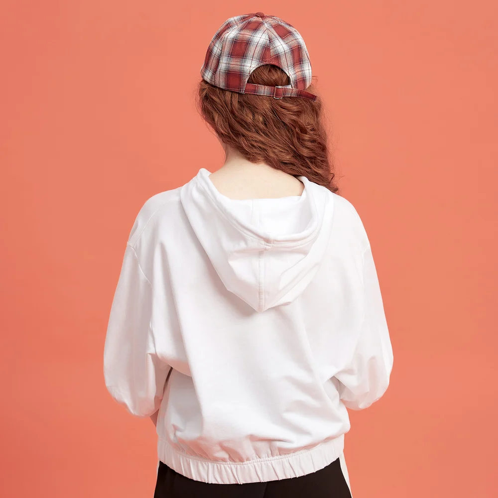 Metersbonwe толстовки для женщин с буквенным принтом девочек Уличная Повседневная