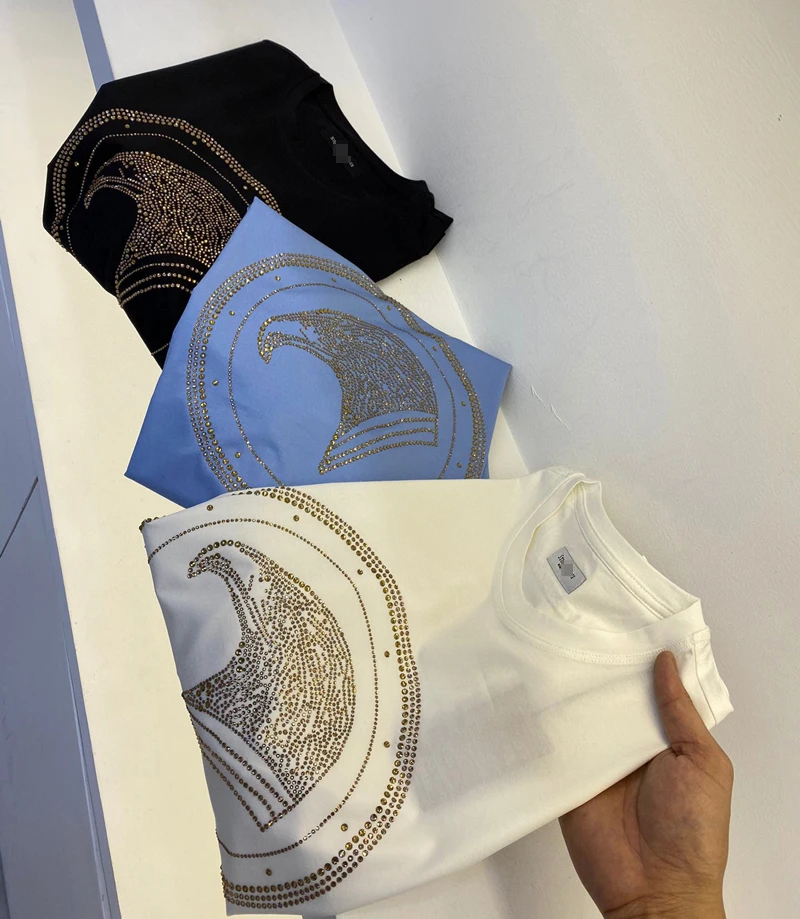 

BILLIONAIRE T-shirt cotton men 2021 summer new o-neck fashion embroidery Breathable high quality Size 46-56 Short sleeve shirt