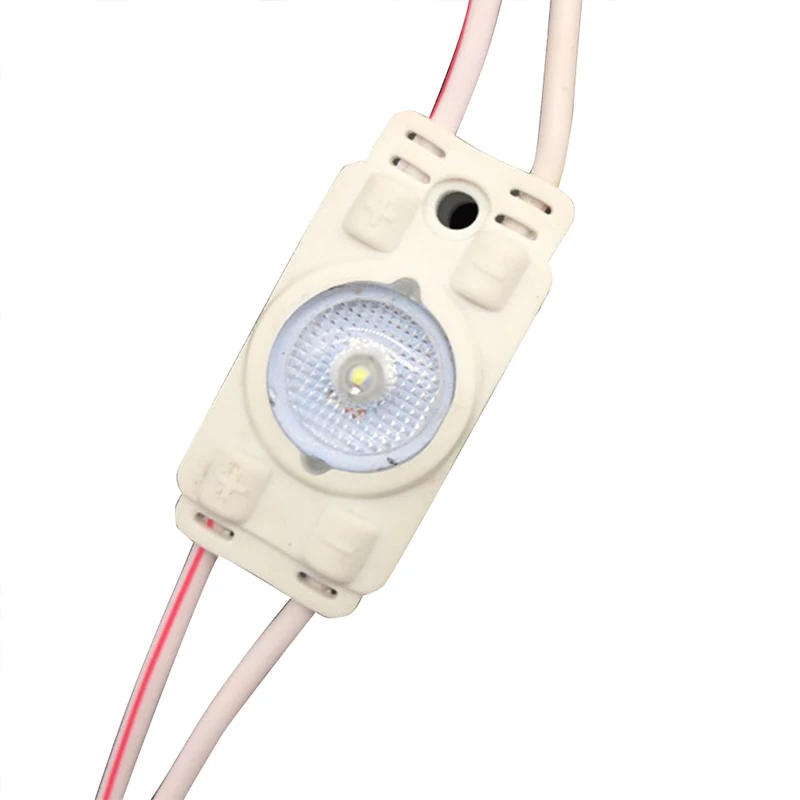 

YOLU 10 шт. 1 лампа светодиодный модуль впрыска 170 ° диффузное отражение объектива