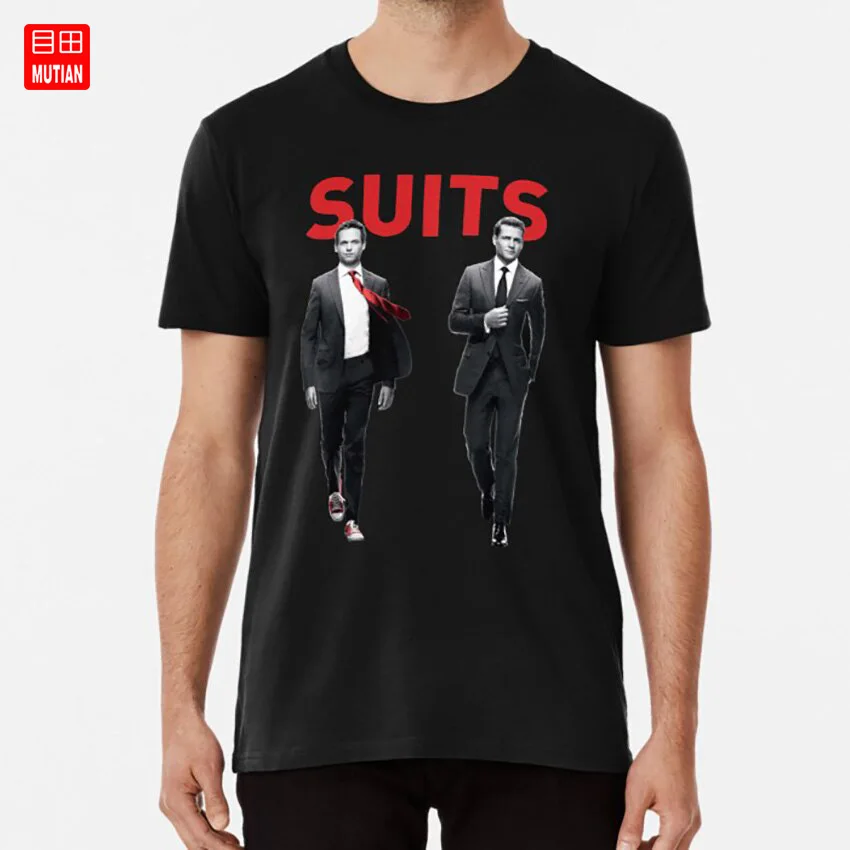 Костюмы футболка ТВ шоу Спектер костюмы Харви Американский Литт майка Росс Луи