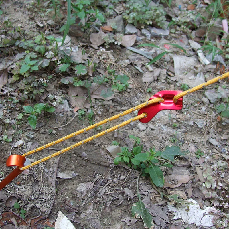 

10pcs Quick Knot Tent Wind Rope Buckle 3 hole Antislip Camping Hiking Tightening Hook Wind Rope Buckles