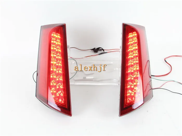 July King/Автомобильные светодиодные задние тормозные огни с красным корпусом табло