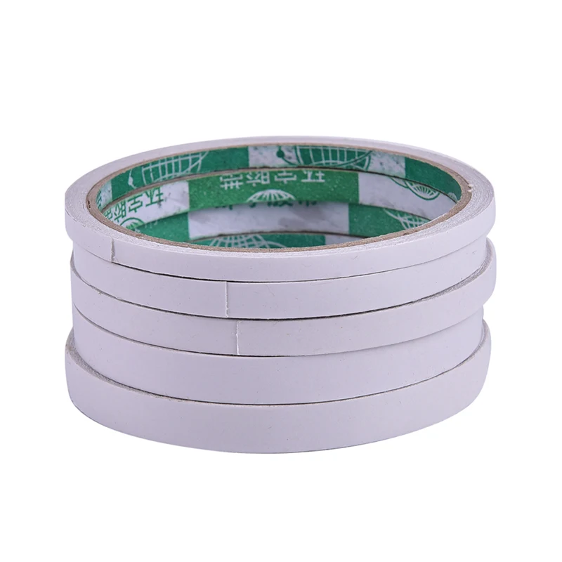 

5/8M White Super Strong Double Sided Adhesive Tape Paper Strong Ultra-thin High-adhesive Double-sided Tape Dropshipping