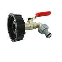ibc tank adapter iron brass tap ton barrel joint garden water connectors replacement water cube replacement valve garden supply