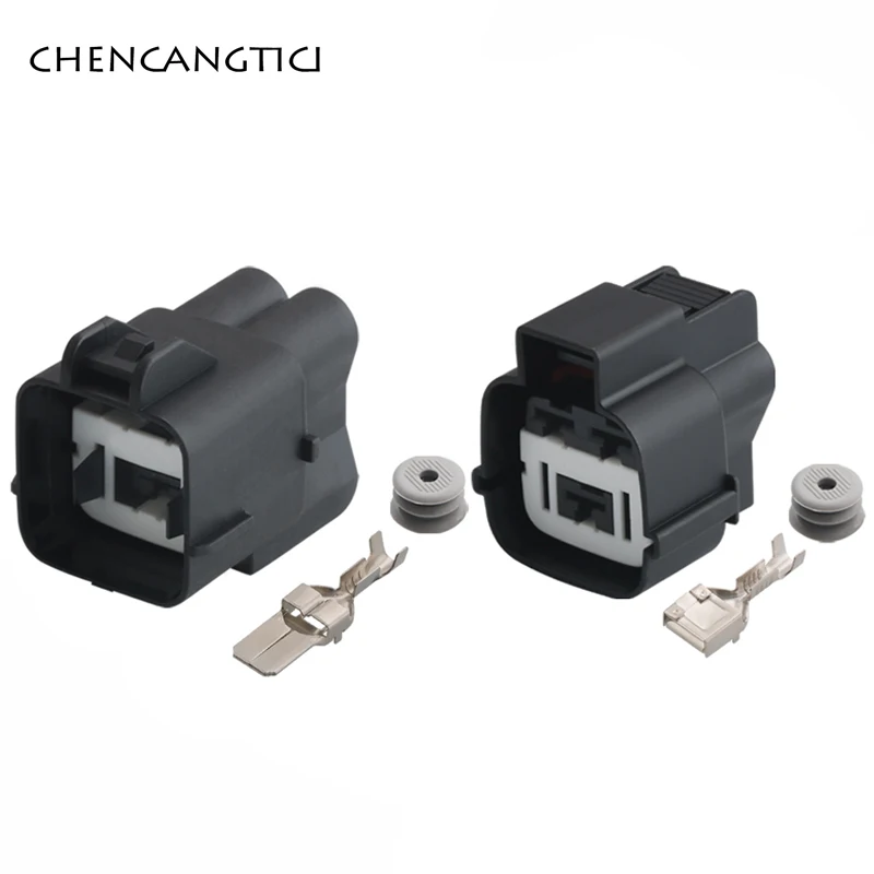 

2-20 Sets 7.8 mm Female Male Automotive Waterproof 3 Hole Wire Harness Connector Electronic Fan Plug MG642292-5