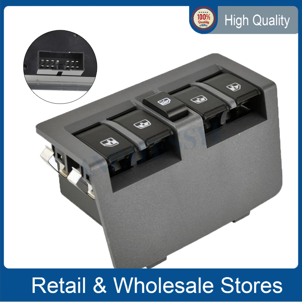 

9005041 13Pin 5 Button Car styling 4 Buttons Electric Power Window Switch Window Lifter Master Switch for Sail 9005041 4 Button