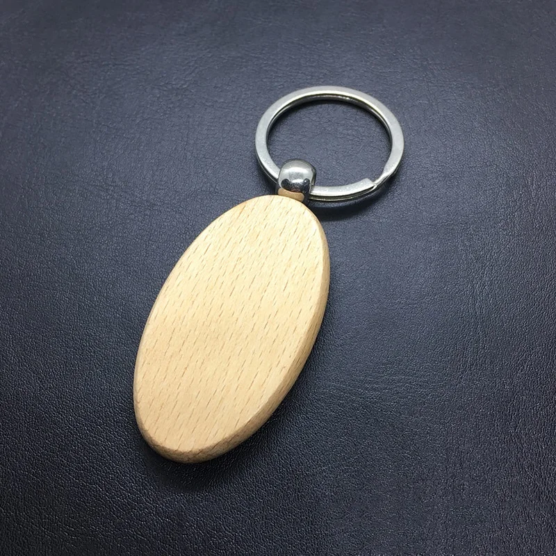 Пустая круглая прямоугольная деревянная цепочка для ключей сделай сам мальчиков