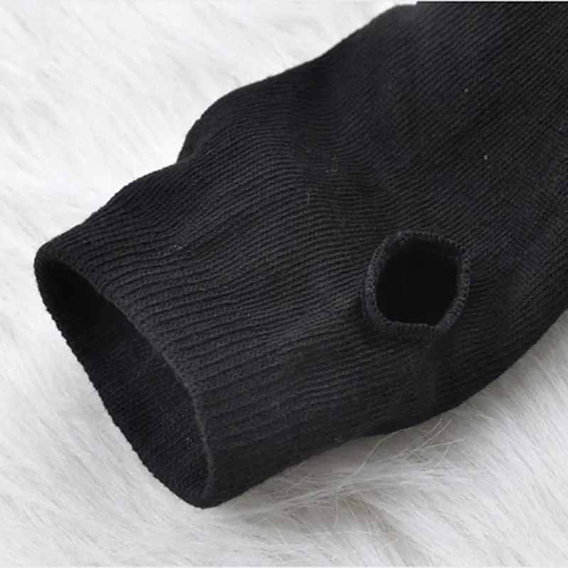 

Winter Long Section Of Wool Fingerless Gloves Hot Color Can Be Customized Authentic Free Shipping Sleeve