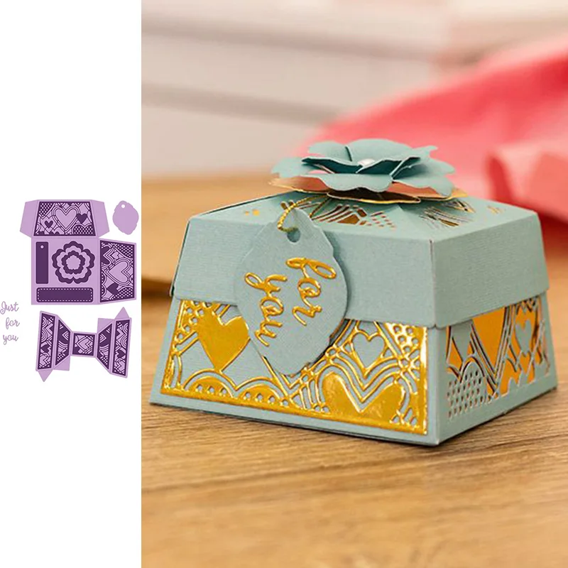 Металлические режущие штампы для скрапбукинга и изготовления карт бумажные