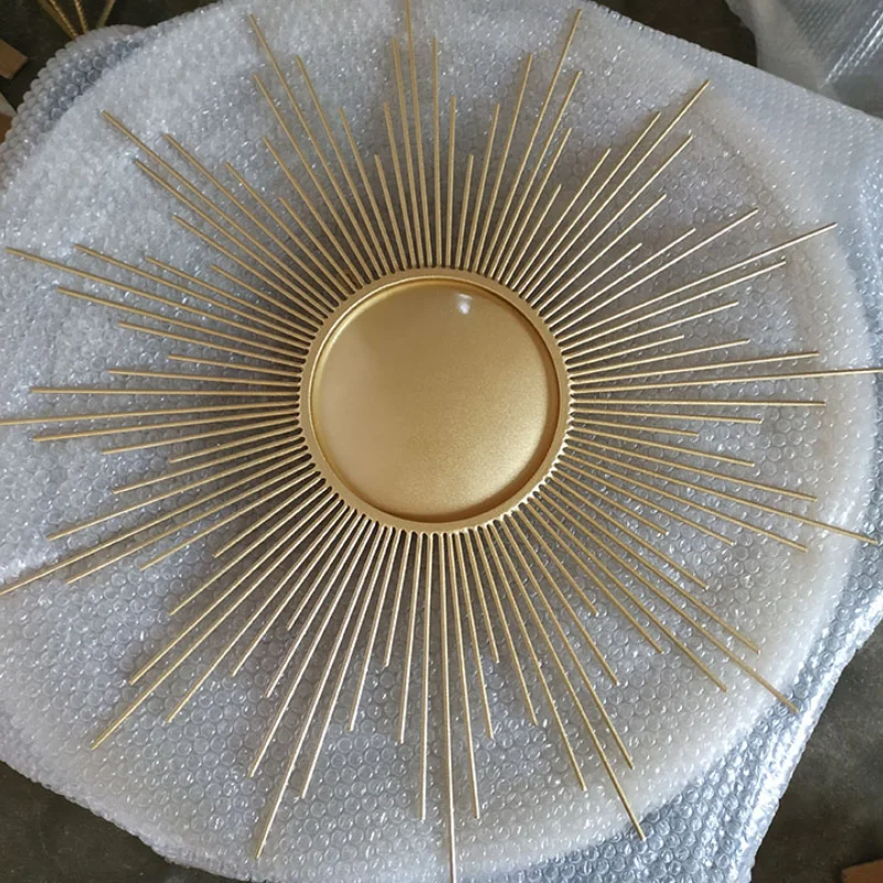 

Европейские кованые железные солнцезащитные очки, настенные украшения для отеля, офиса, настенные подвесные поделки, украшение для дома