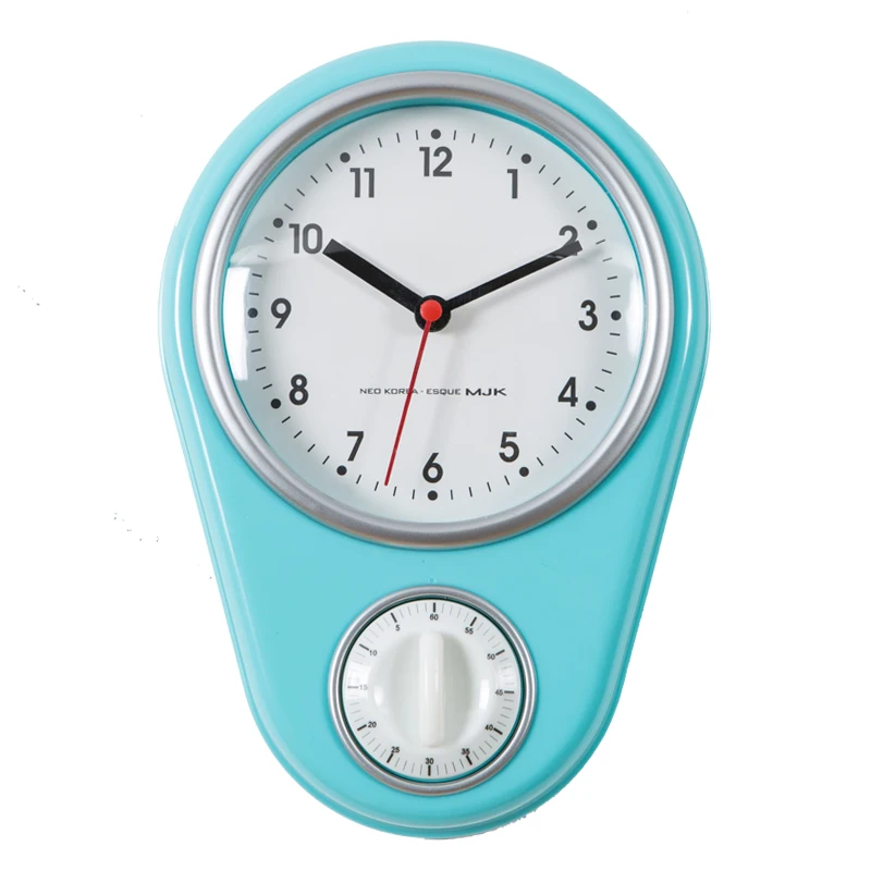 Кухонные настенные мини-часы бесшумные белые часы современный дизайн домашний