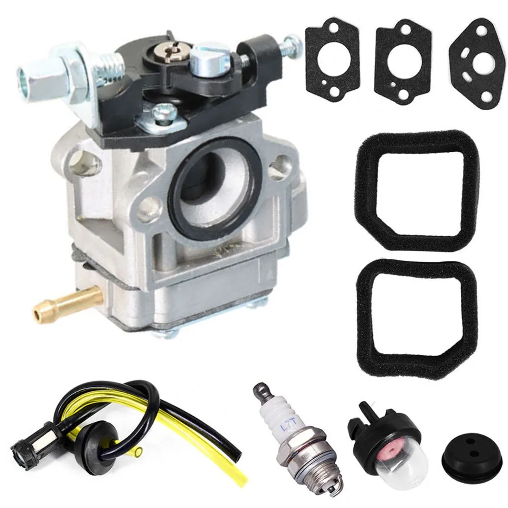 

Carburetor For Homelite Ryobi HLT25CNC HBC25SJSN HLT25CDSNC HLT25CNC RLT26CDSN Primer Bulb Spark Plug Carb Kit