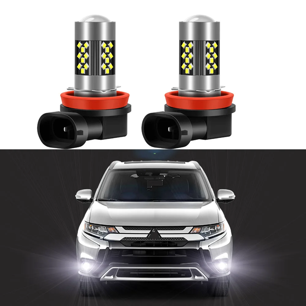 Светодиодные противотуманные фары для Mitsubishi Outlander 2006-2015 2016 2017 2018 2019 2020 2021 2 шт.