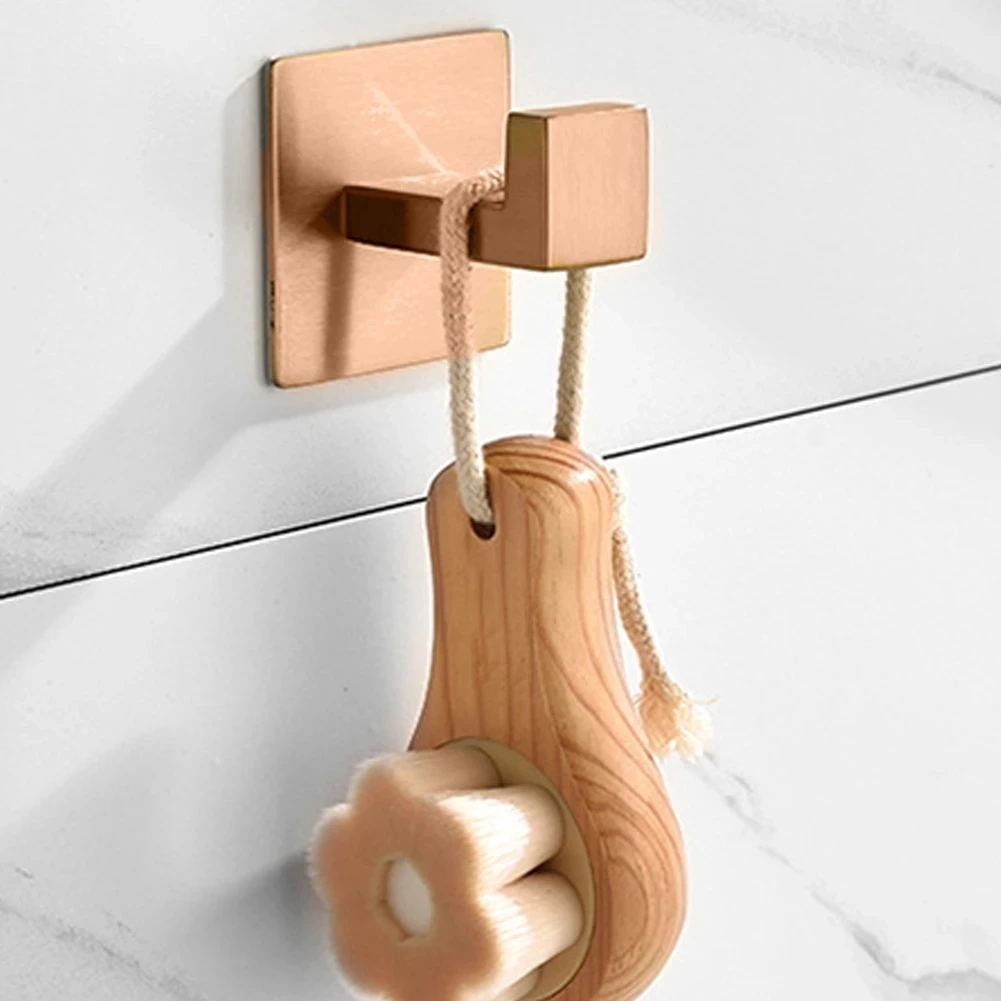 rose gold bath hardware sets stainless steel wall mount hook toilet paper holder towel bar stainless steel bathroom accessories free global shipping