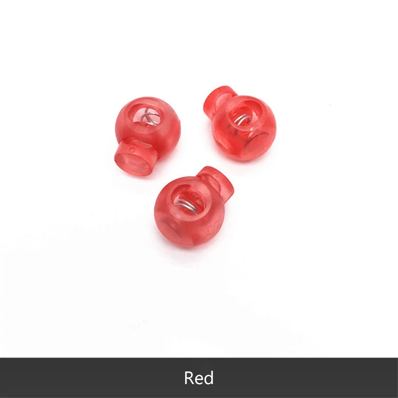 20 шт Цвет прозрачный Веревка Эластичный двухщелевая Пряжка поделки своими