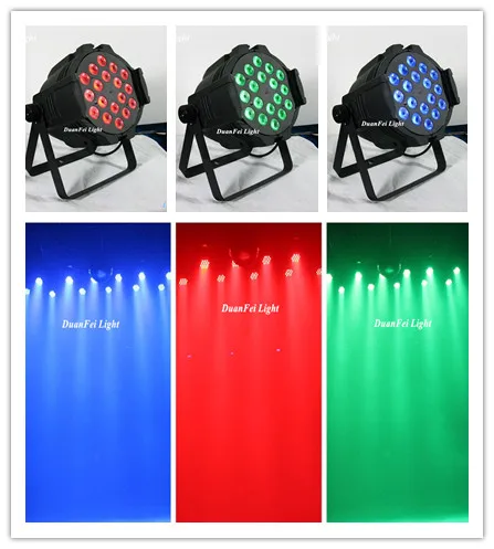 30Lot High Quality Par64 Spotlight Wash Dmx 4in1 Rgbw 18*10w Par Led IP20 | Лампы и освещение