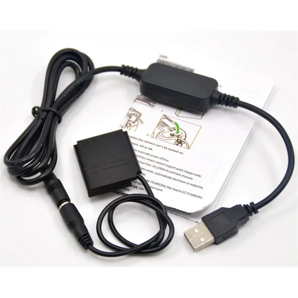 5V USB Кабель адаптер + EP 62D соединитель прямого тока EN EL10 аккумуляторная батарея для