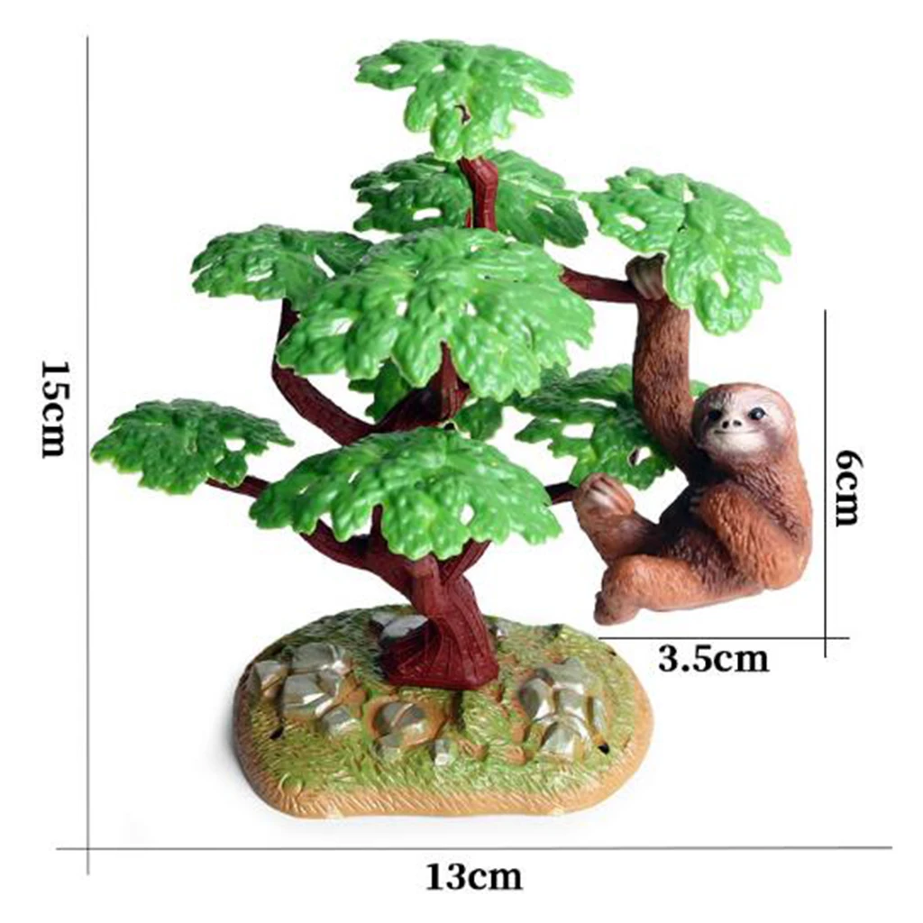 

Mini Ficus Tree Micro Landscape Decor Model for Dollhouse Garden Decor