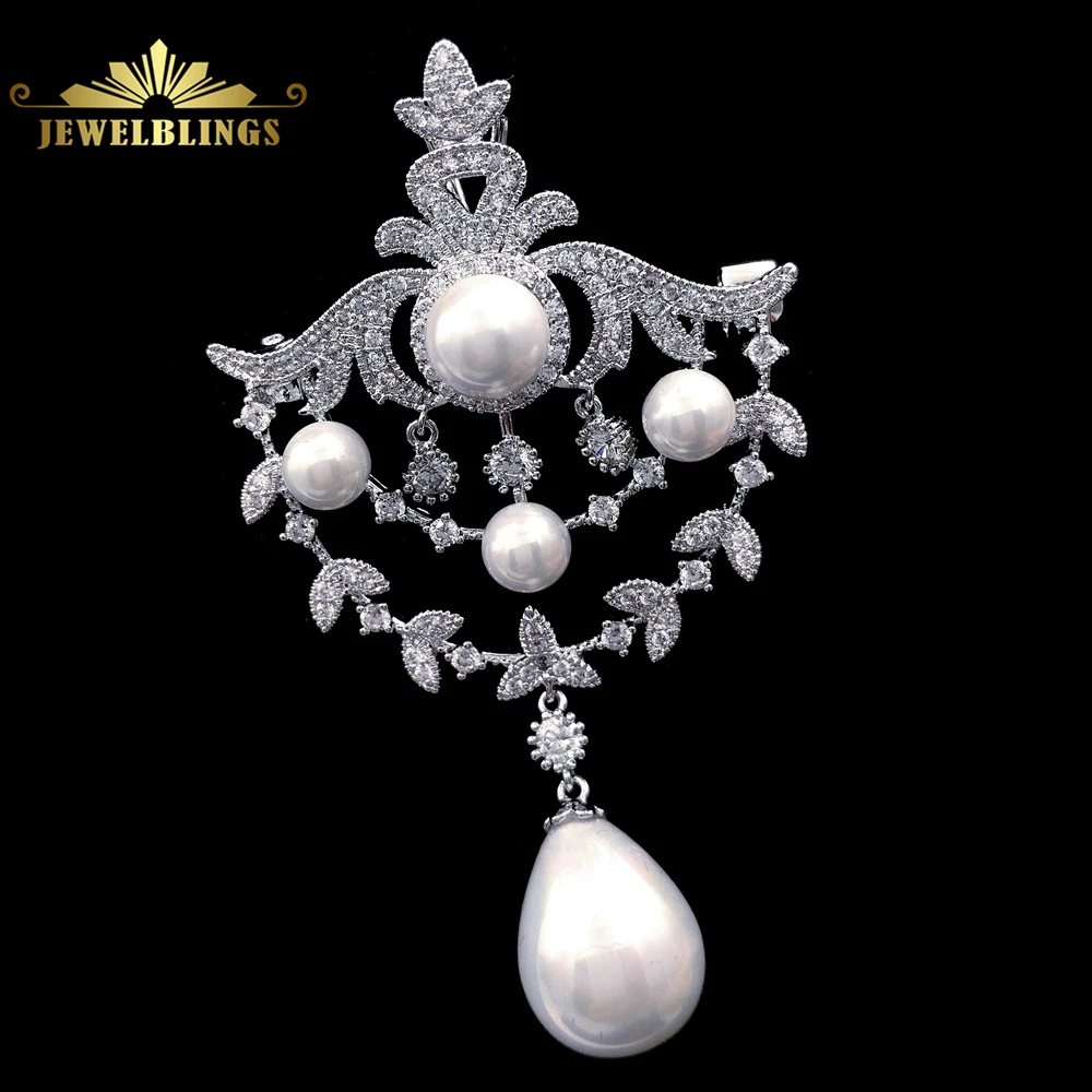 Королева ювелирные изделия микро паве фианит фольгированная трехслойная петля