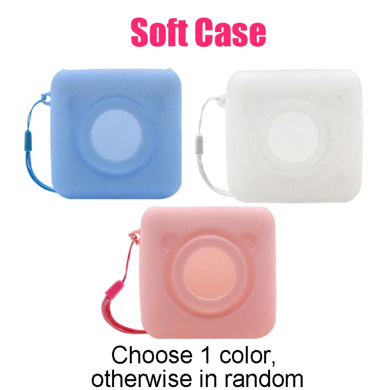 

A6 Peripage Portable Bluetooth Thermal Photo Printer Inkless Mini Pocket Foto Printer Windows IOS Android Soft Case Protection
