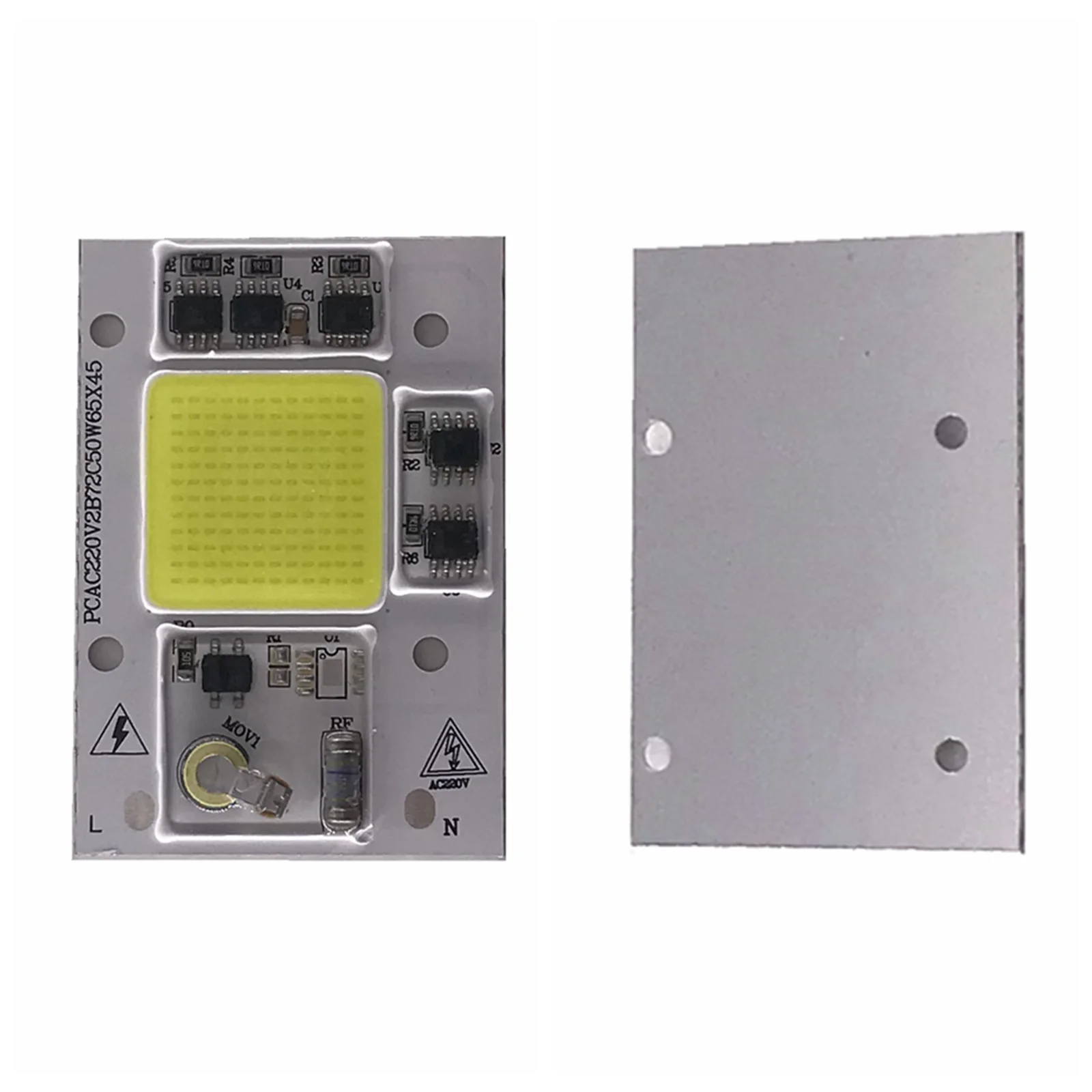 

5pcs High Brightness LED Beads Chip 50W LED COB Chip White Warm White High Quality For DIY Flood Light Spotlight