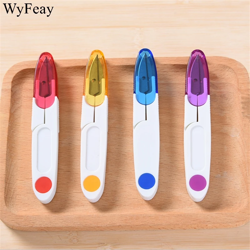 4 шт./лот Защитная крышка для пластиковых ручек швейные ножницы резьба вышивка