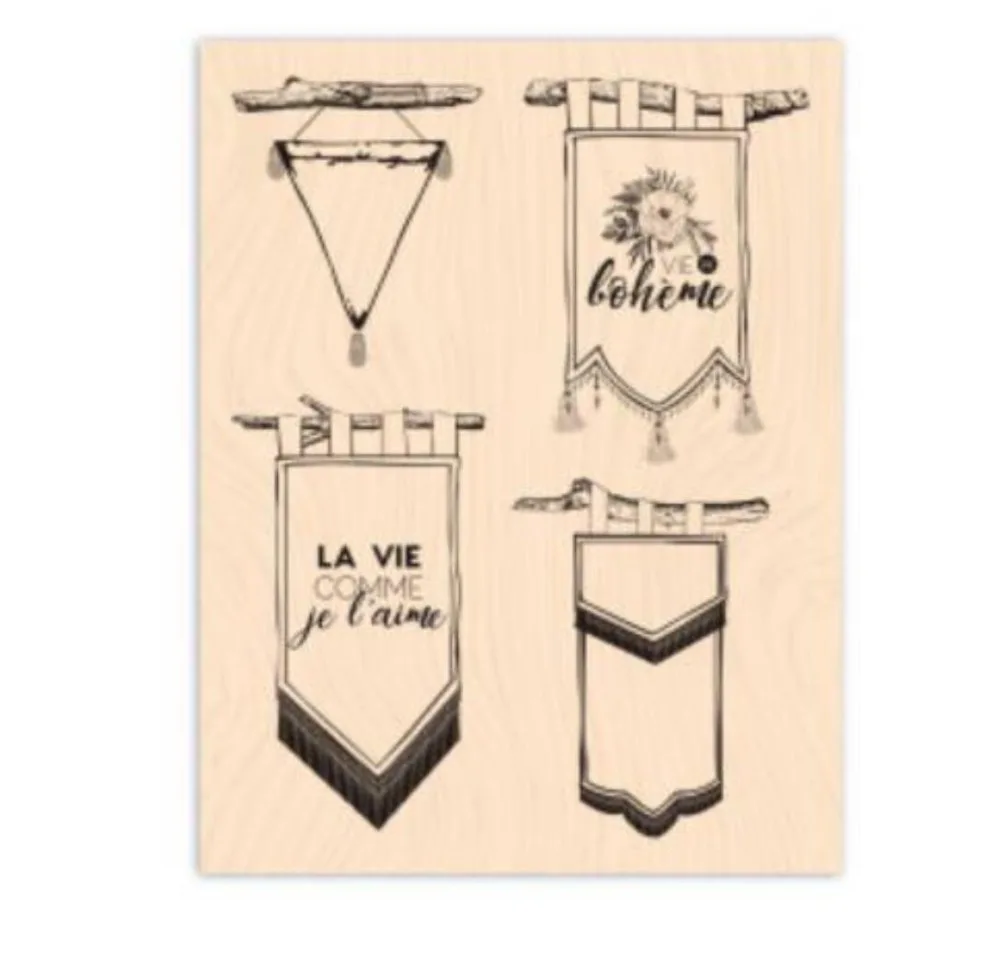 Французский прозрачный силиконовый штамп/печать для DIY скрапбукинга/фотоальбома