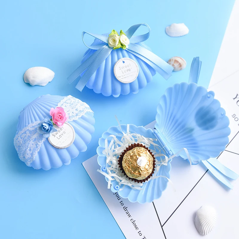 Коробка для конфет в форме ракушки 20 шт./компл. | Дом и сад