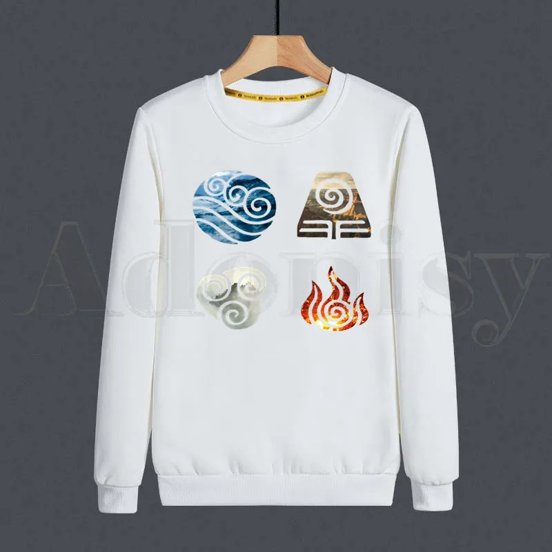 Худи Aang и Appa Badass The Last Airbender Avatar свитшот с принтом трендовая мужская одежда в стиле