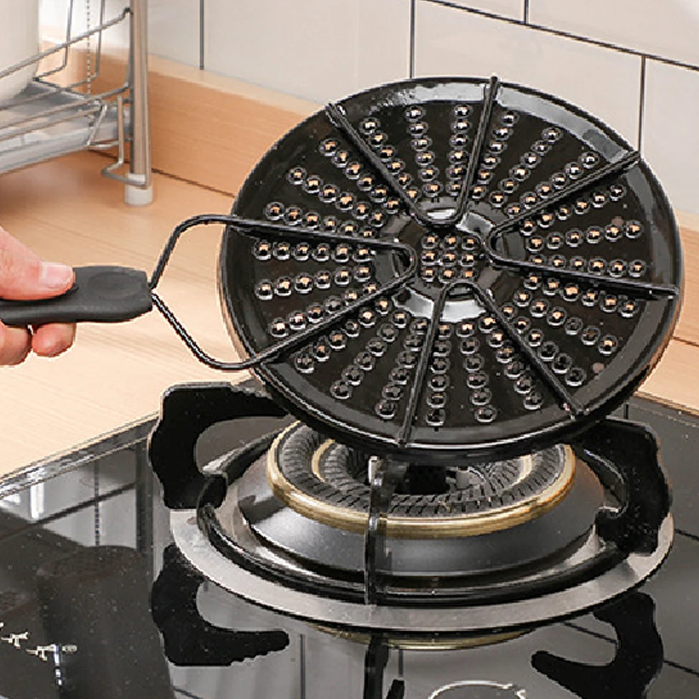 

Heat Diffuser Plate for Gas Stove Enamel Pot Heat Conduction Plate Non-slip Mat Flame Fire Anti-scorch Pan Heating Plate