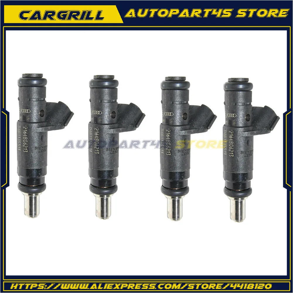 

4x Siemens топливный инжектор 06B133551T для AUDI A4 A6 B6 B5.5 VW PASSAT 00-08 2,0