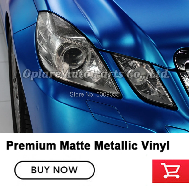 Highest quality matte metallic persian blue wrapping film vinyl wrap with air release Warranty|Наклейки на автомобиль| |