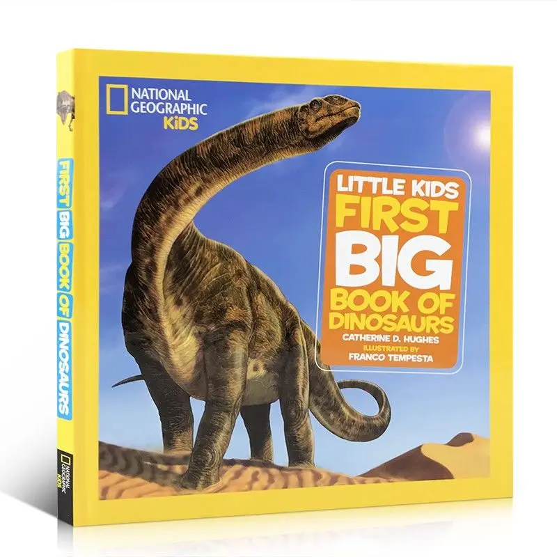 

National Geographic Kids' First Large Dinosaur Hardcover Full-color Picture Book For Children's Education